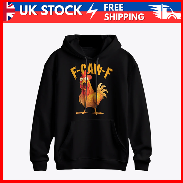 Funny Rooster Golden Rooster Hoodie – Cartoon Humor