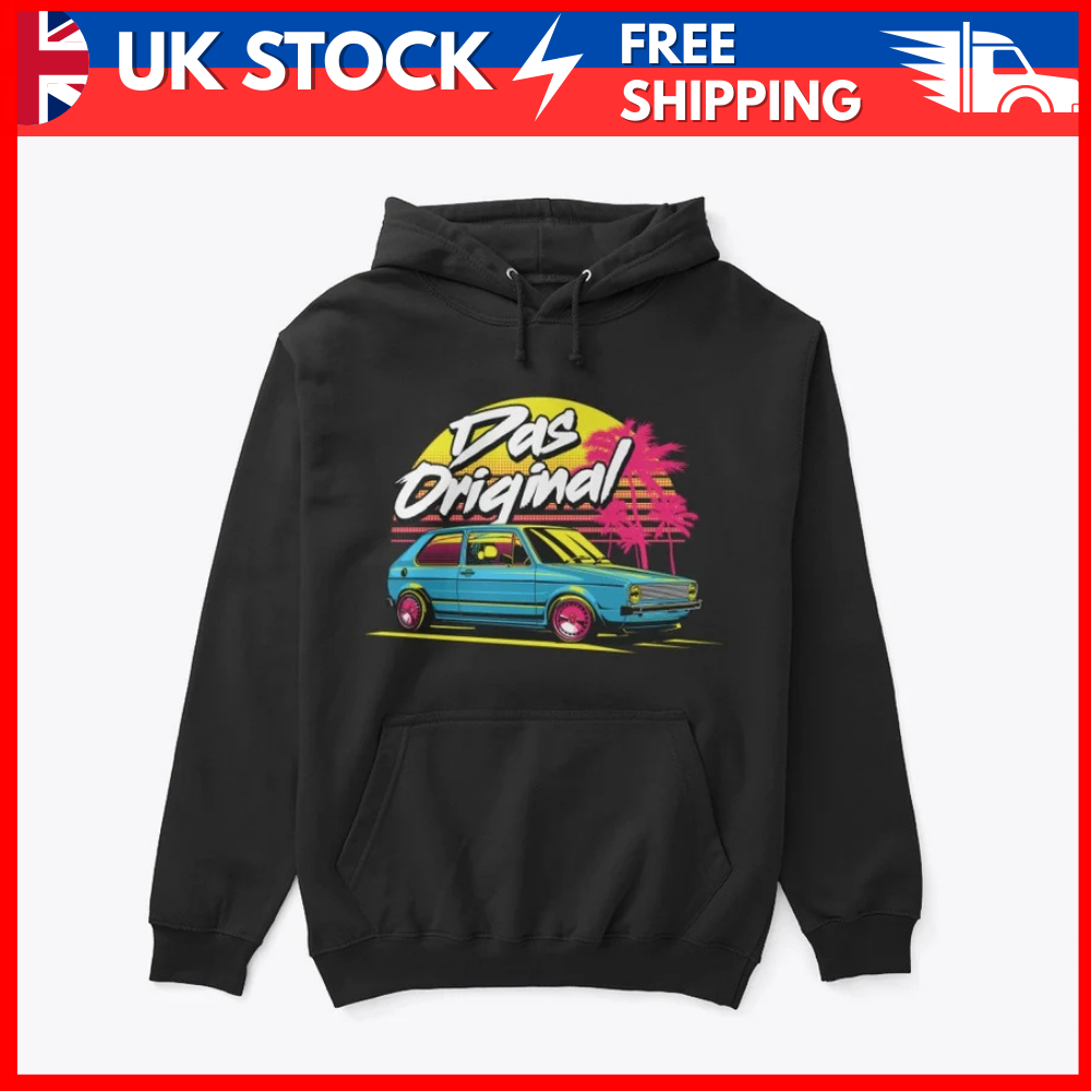 Golf GTI Das Original Black Hoodie