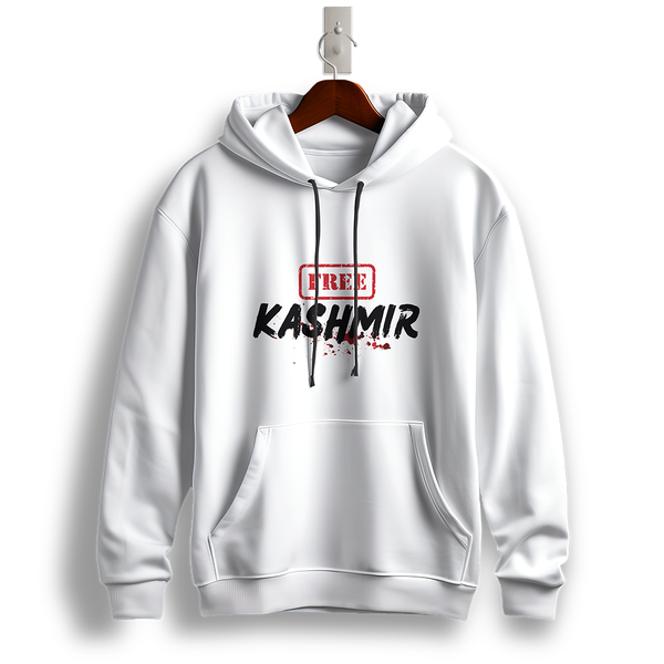 Free Kashmir Blood Handprint Hoodie