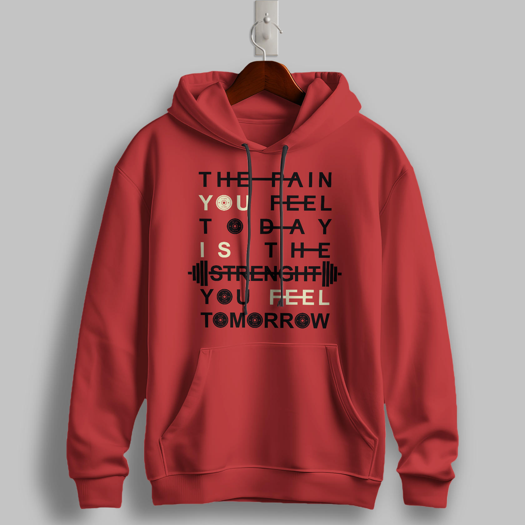 Strength Tomorrow Motivational Hoodie