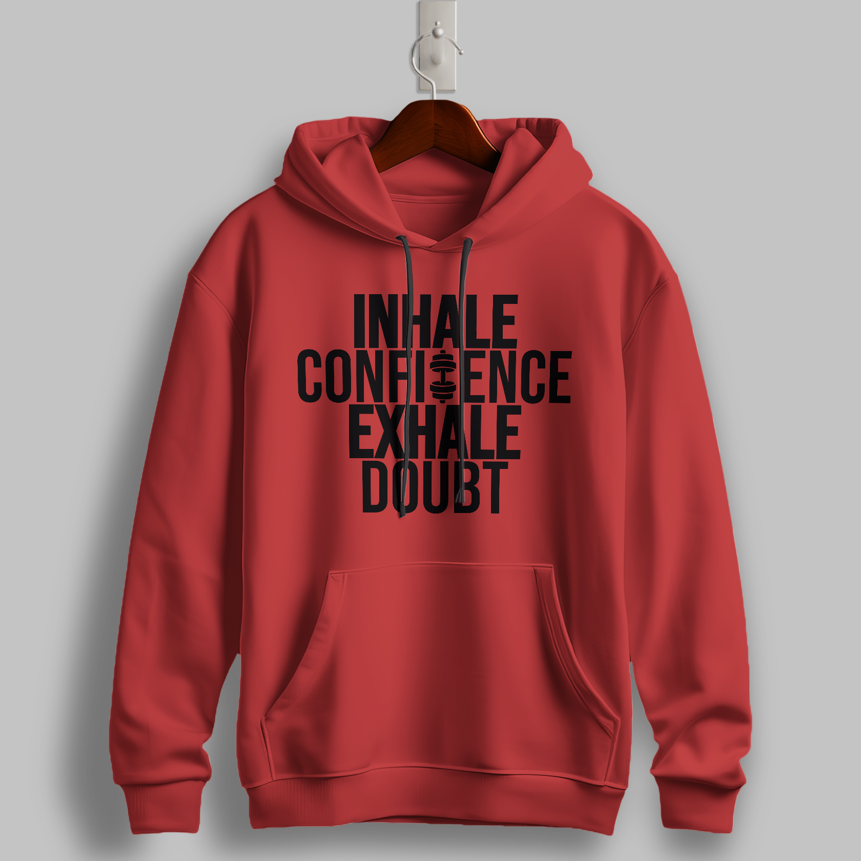 Inhale Confidence, Exhale Doubt Hoodie