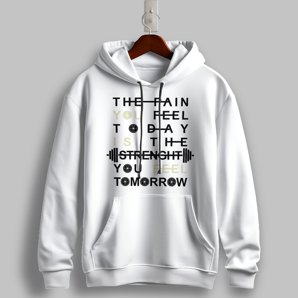 Strength Tomorrow Motivational Hoodie