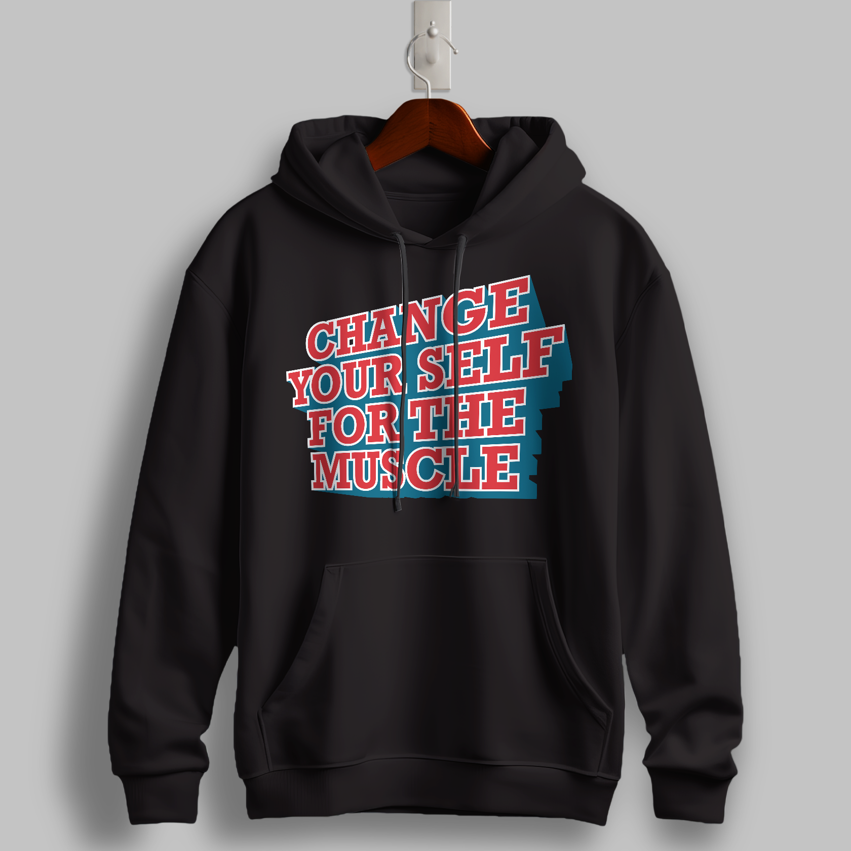 Change for the Muscle Hoodie