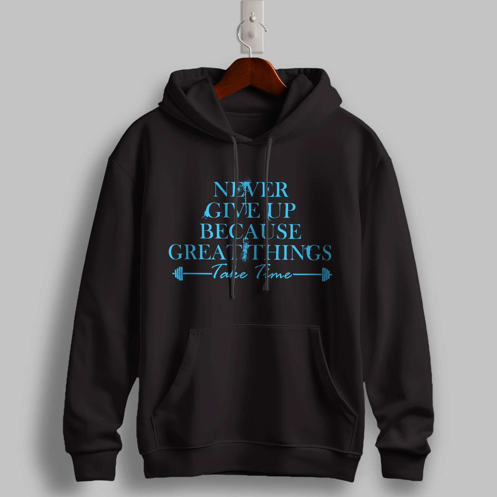 Never Give Up Hoodie