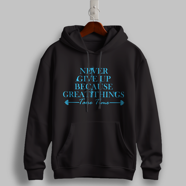 Never Give Up Hoodie