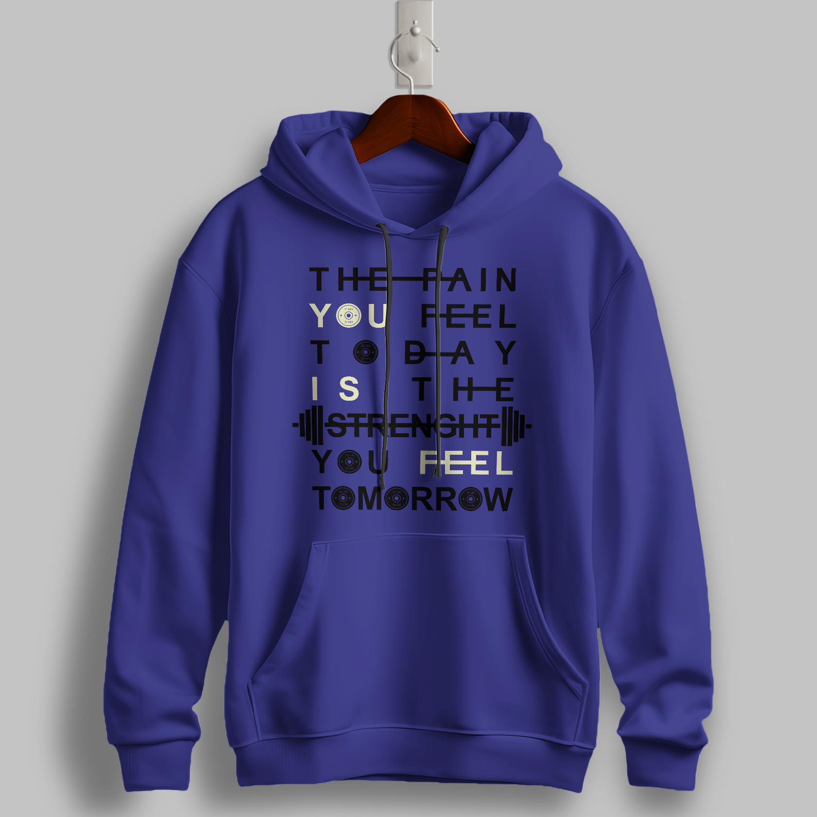 Strength Tomorrow Motivational Hoodie