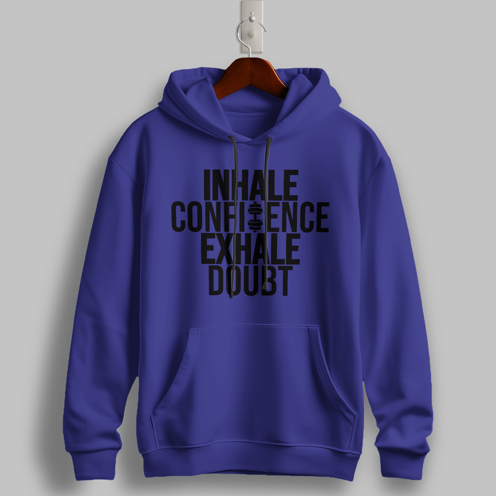 Inhale Confidence, Exhale Doubt Hoodie