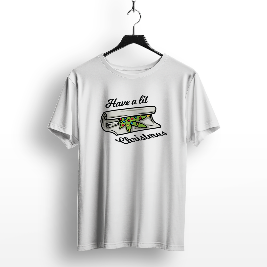 Have a Lit Christmas Rolling Paper T-Shirt