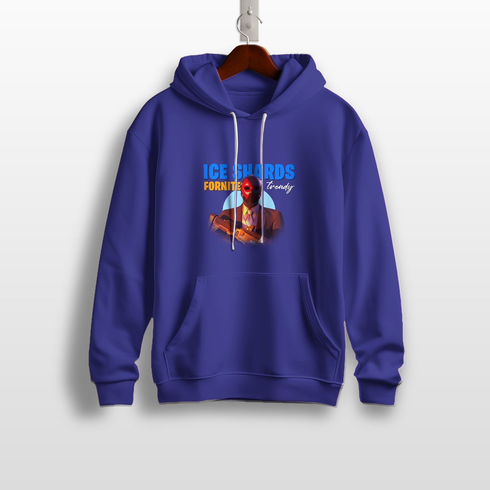 Ice Shards Fortnite Trendy Hoodie