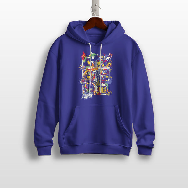 Bomberman 4 Retro Video Game Hoodie