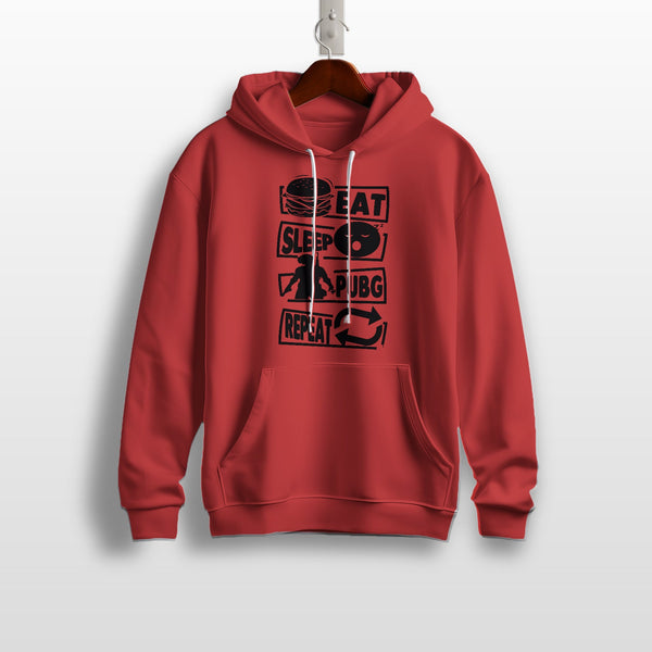 Eat, Sleep, PUBG, Repeat Hoodie