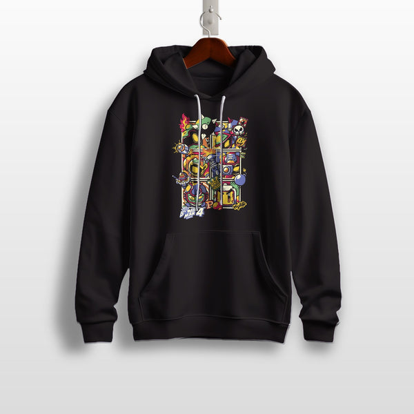 Bomberman 4 Retro Video Game Hoodie