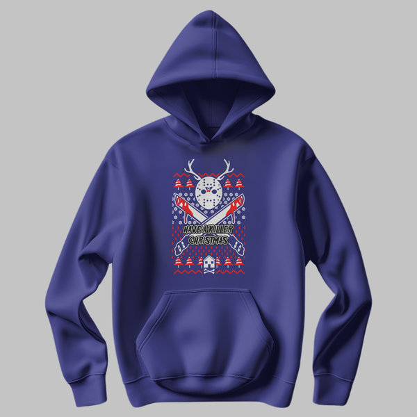 Killer Christmas Hoodie – Bold & Festive Holiday Design