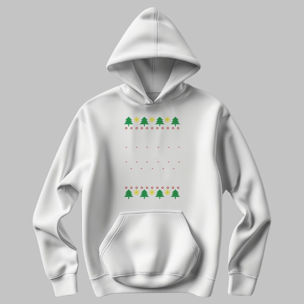 Christmas Trees Hoodie – Cozy & Festive Holiday Design