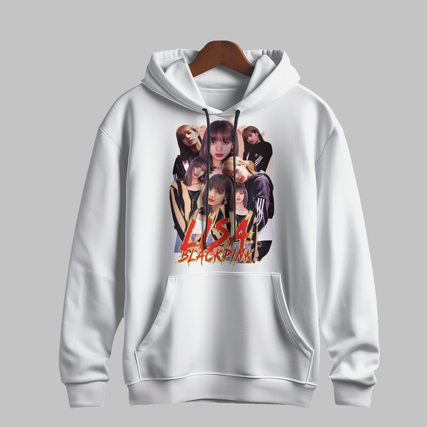 BLACKPINK Lisa Red Flame Hoodie
