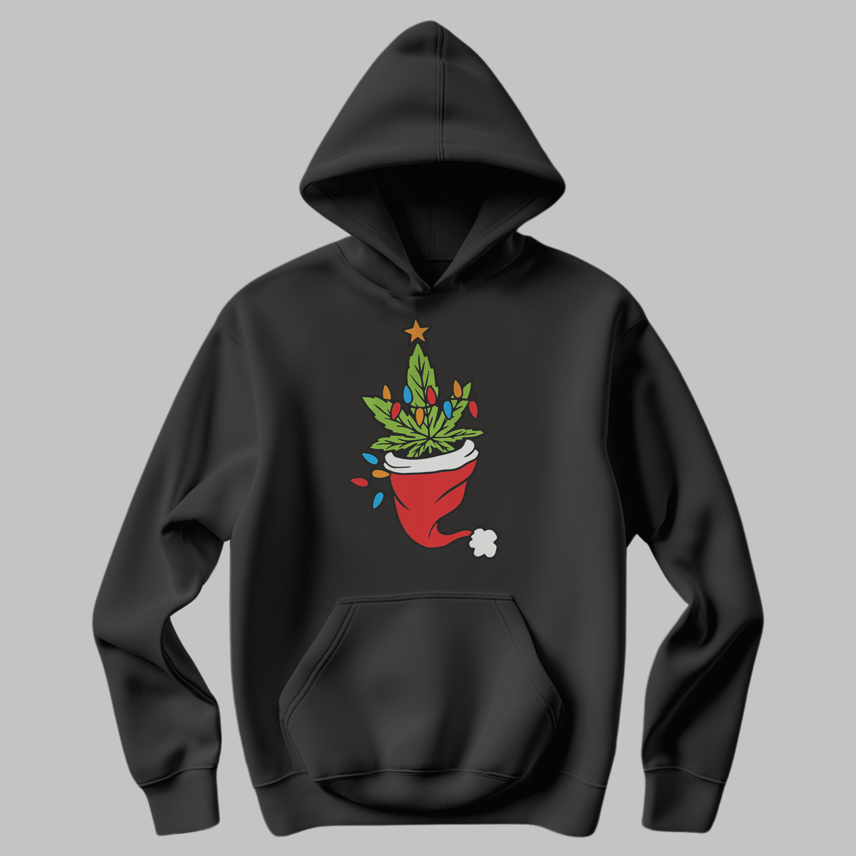 Premium Custom Black Hoodie – Bold Graphic & Comfortable Fit
