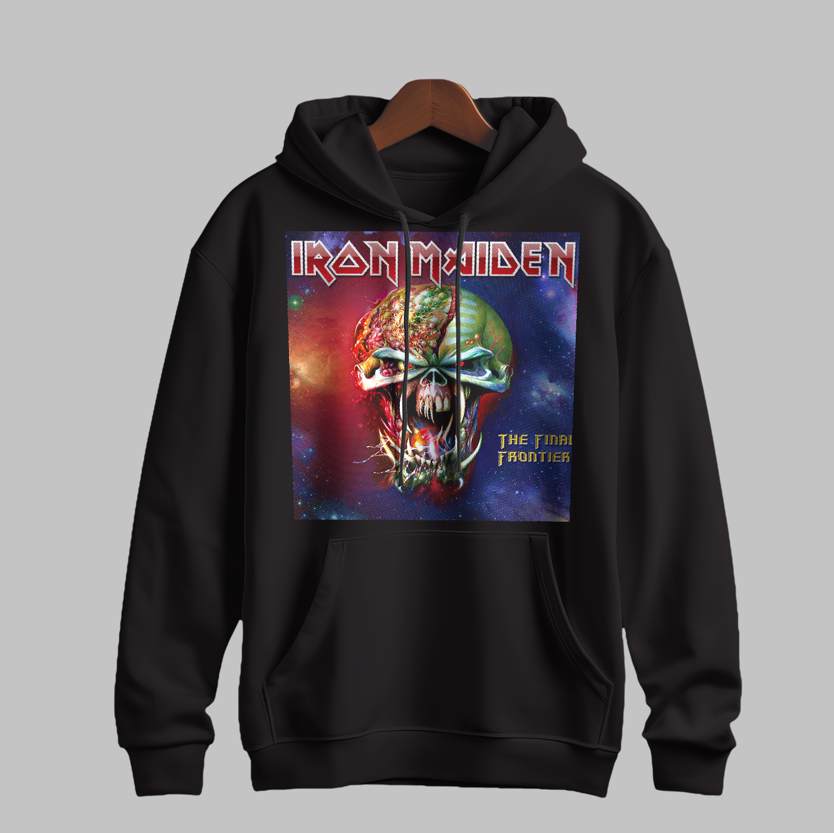 Vintage Band Hoodie Iron Maiden