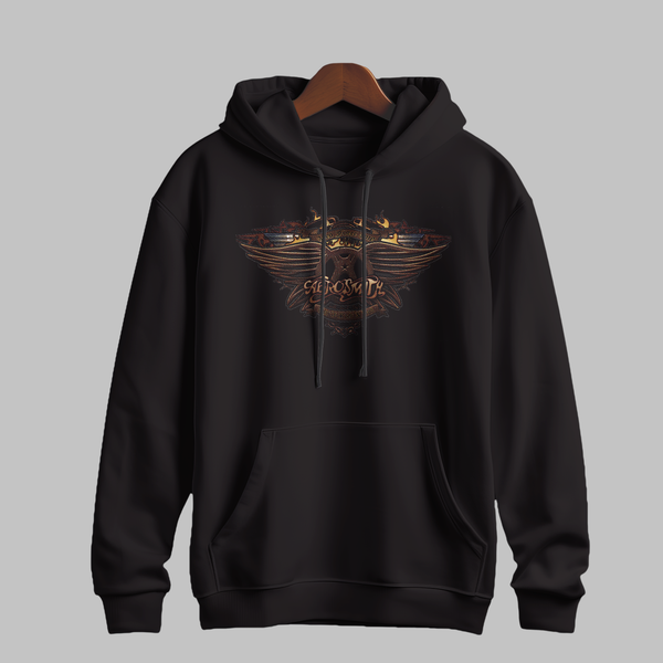 Fiery Wings Graphic Hoodie
