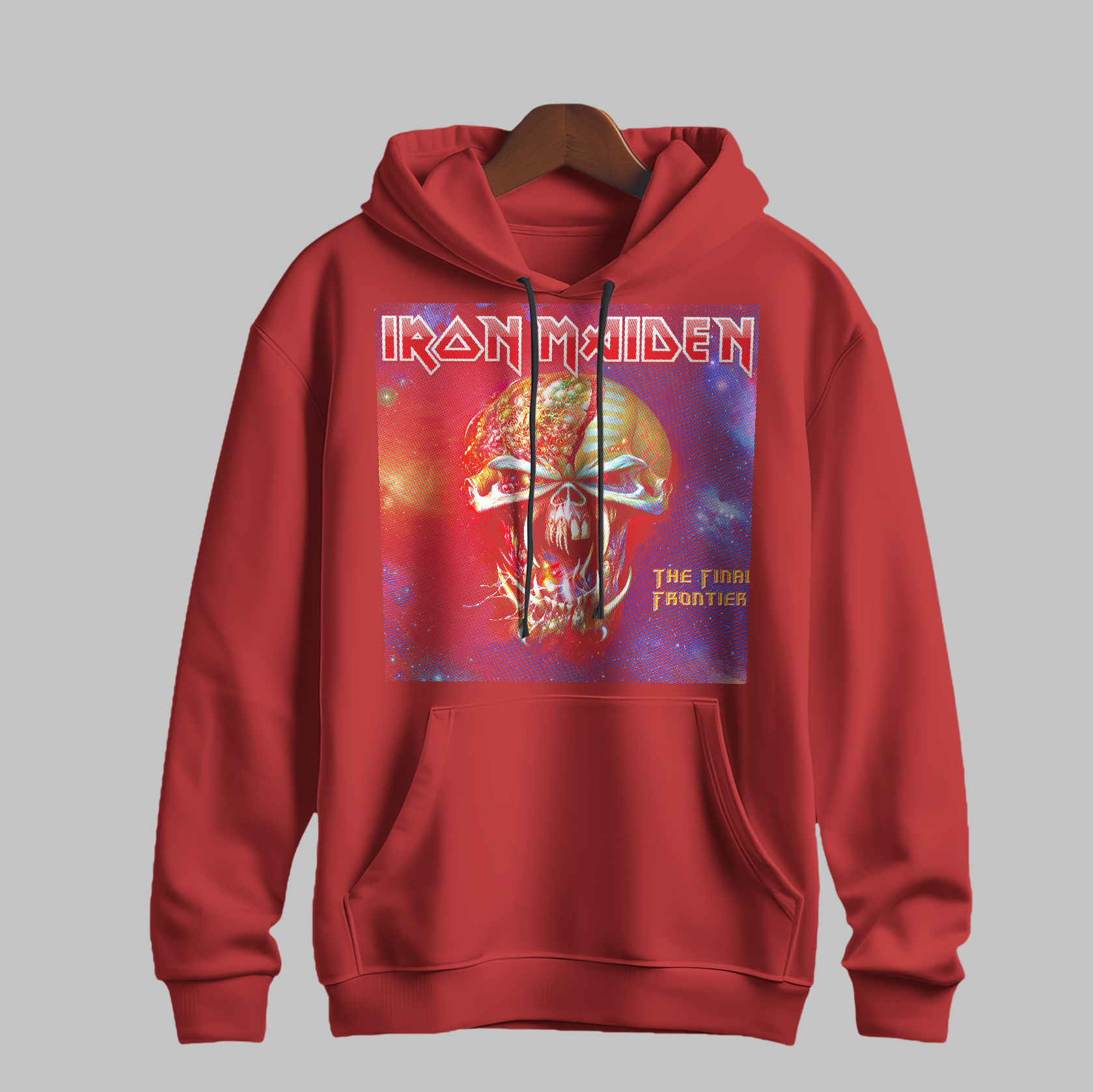 Vintage Band Hoodie Iron Maiden