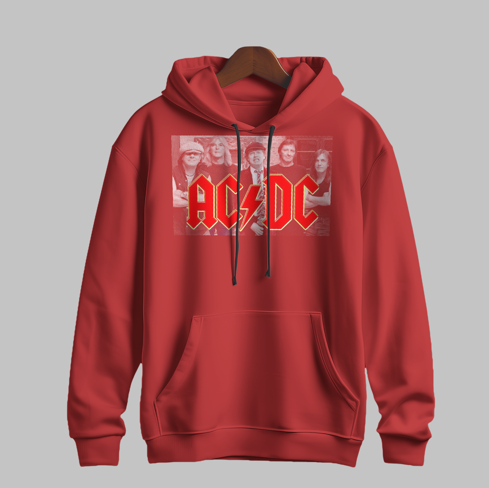 AC/DC Band Logo Hoodie