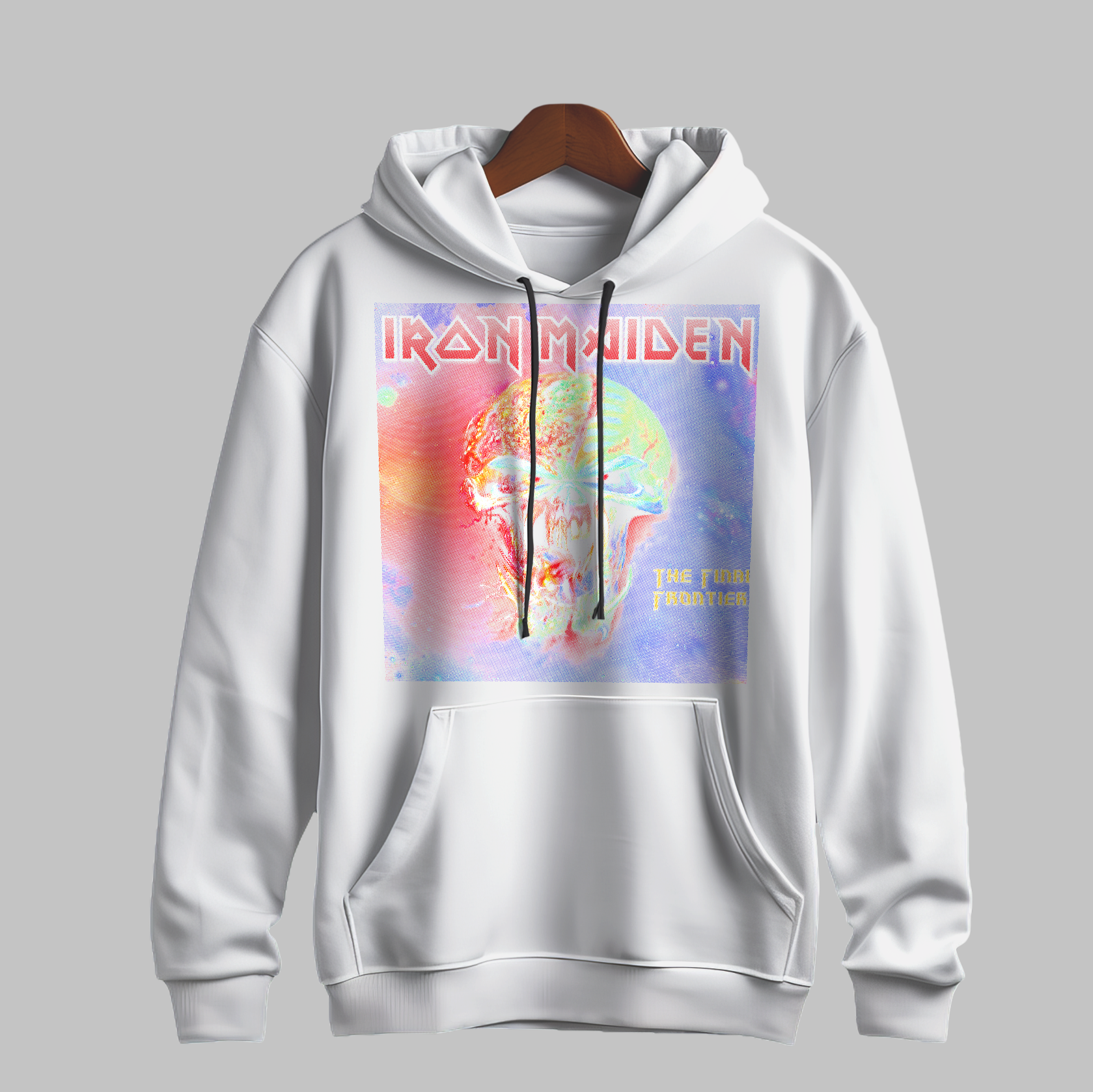 Vintage Band Hoodie Iron Maiden