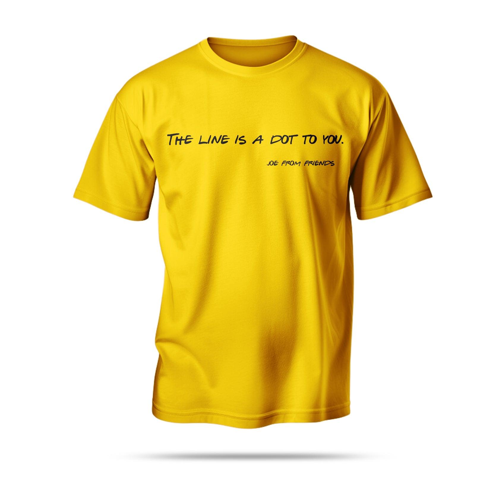 “The line is a dot to you.”