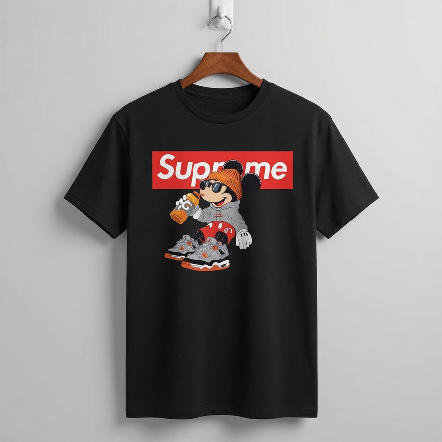 Mickey Mouse "Hypebeast Sneakers" Graphic Tee