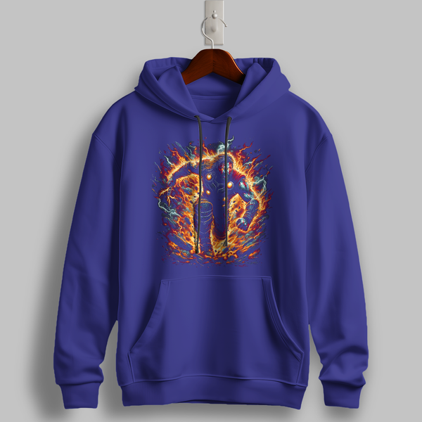 "Blazing Titan" Graphic Hoodie