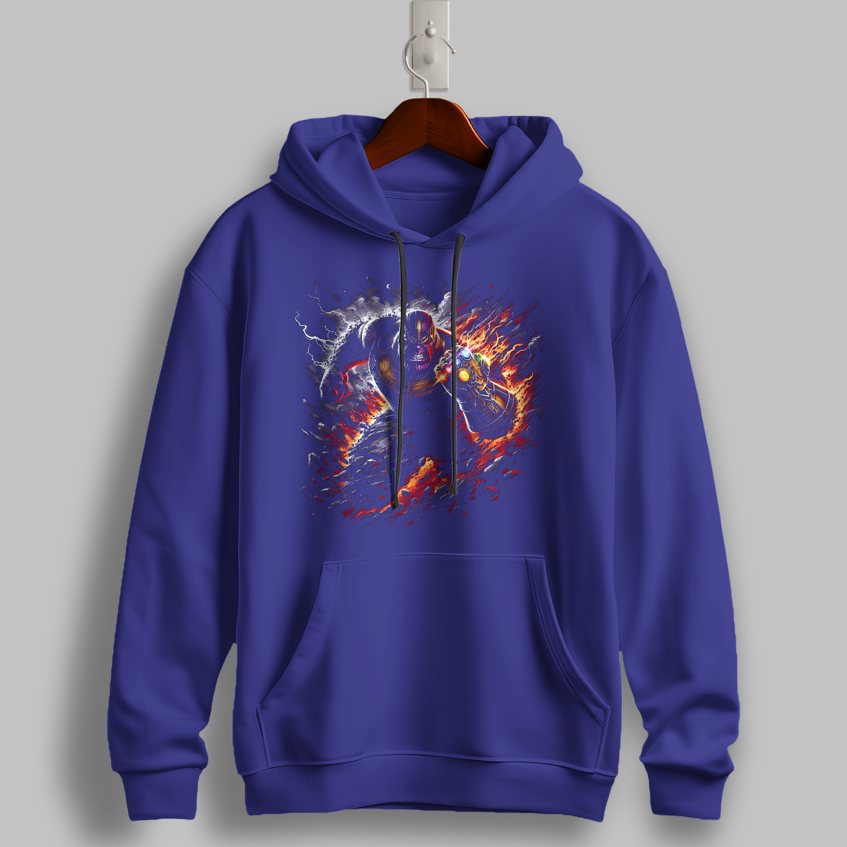 "Celestial Warrior" Graphic Hoodie