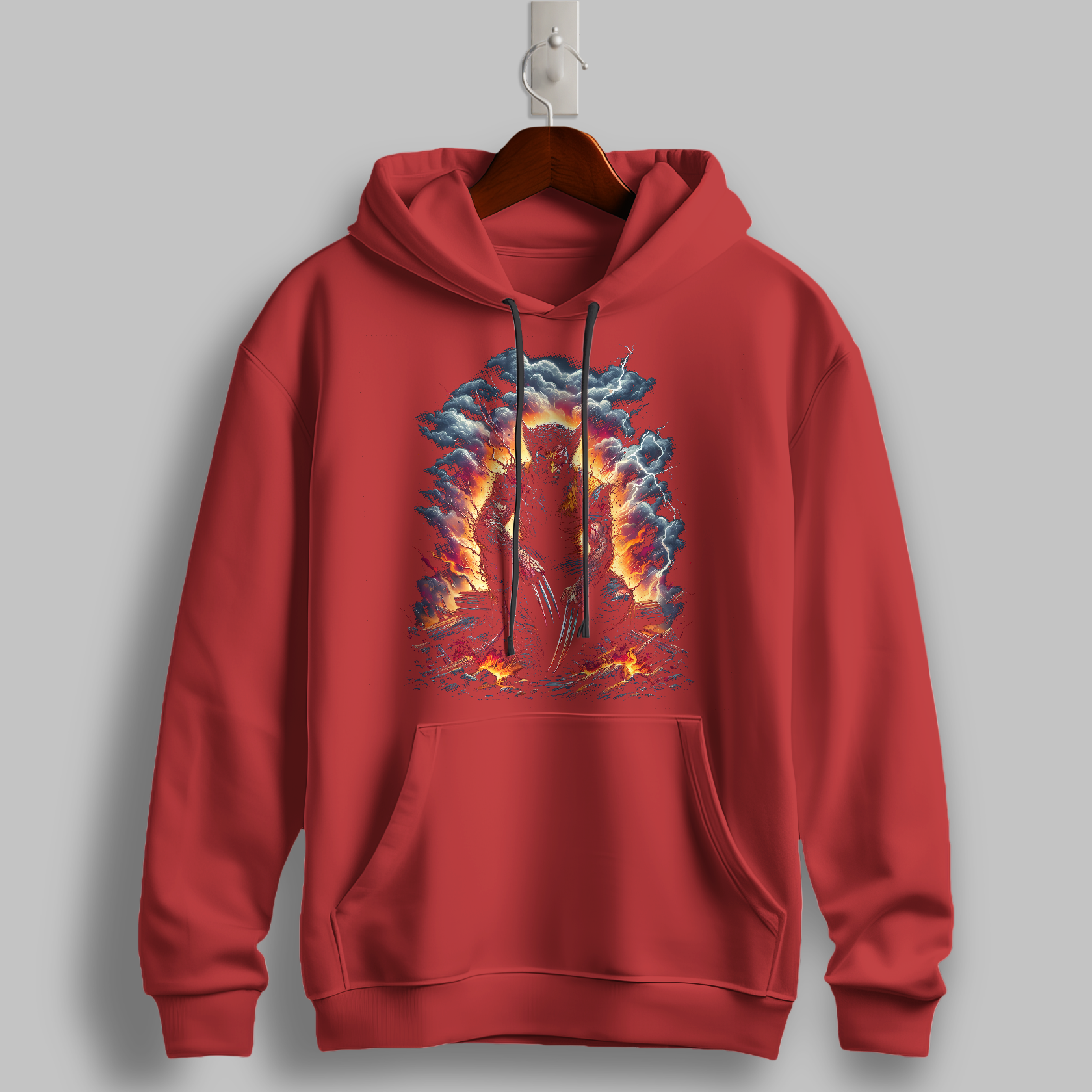 "Phoenix Rebirth" Graphic Hoodie