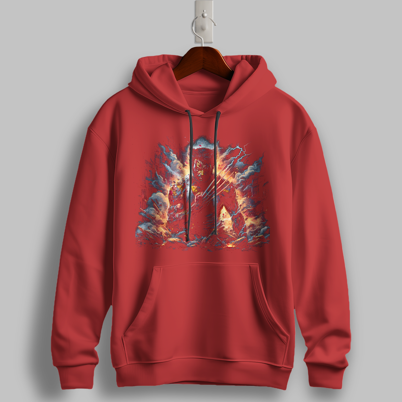 "Storm bringer" Graphic Hoodie