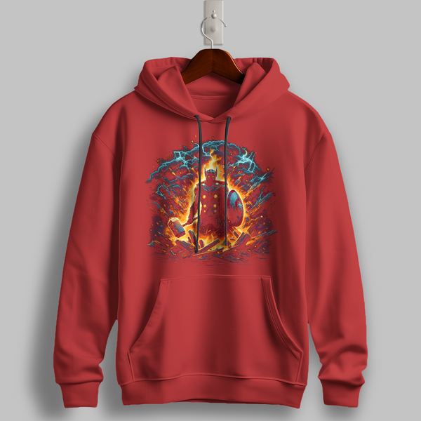 "Celestial Forge" Graphic Hoodie