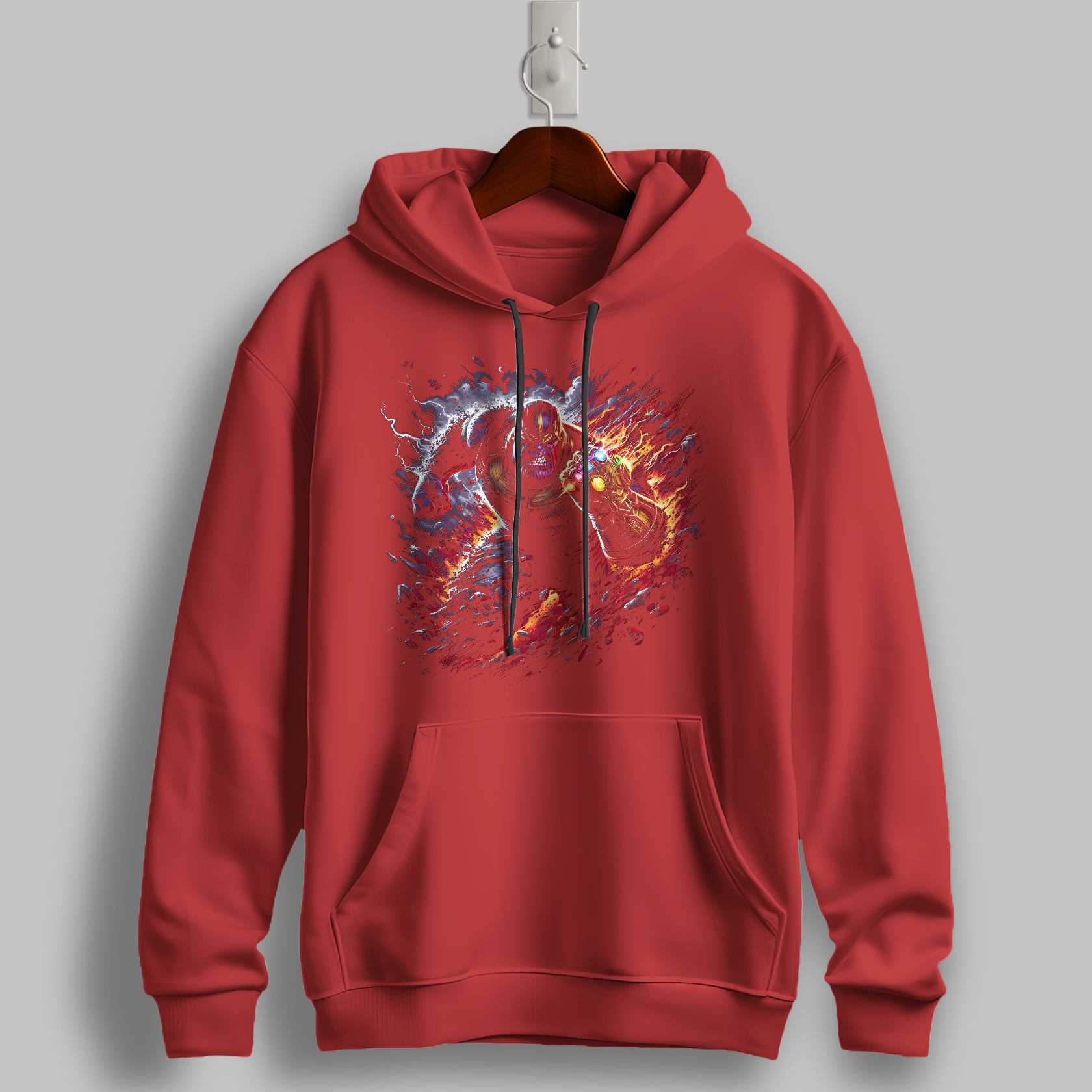 "Celestial Warrior" Graphic Hoodie