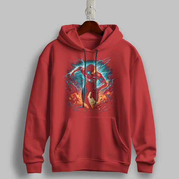 "Thunderstrike Champion" Graphic Hoodie.