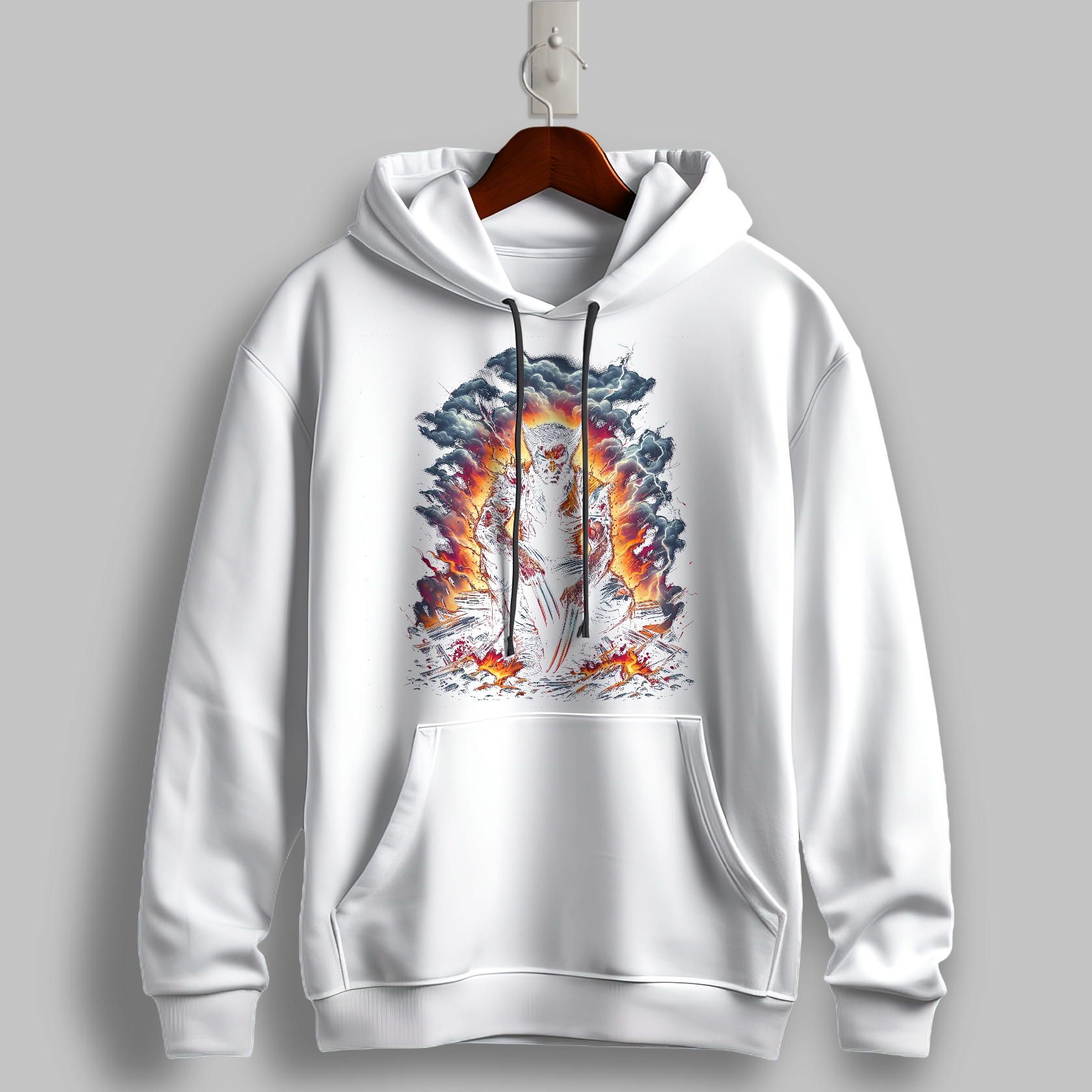 "Phoenix Rebirth" Graphic Hoodie
