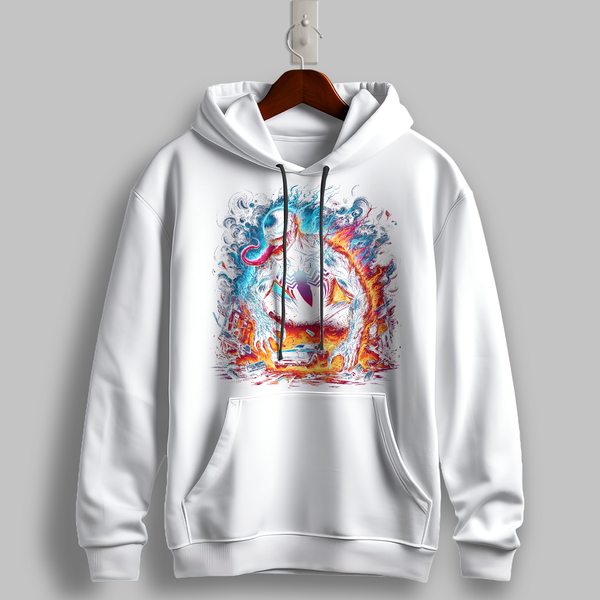 "Inferno Dragon" Graphic Hoodie