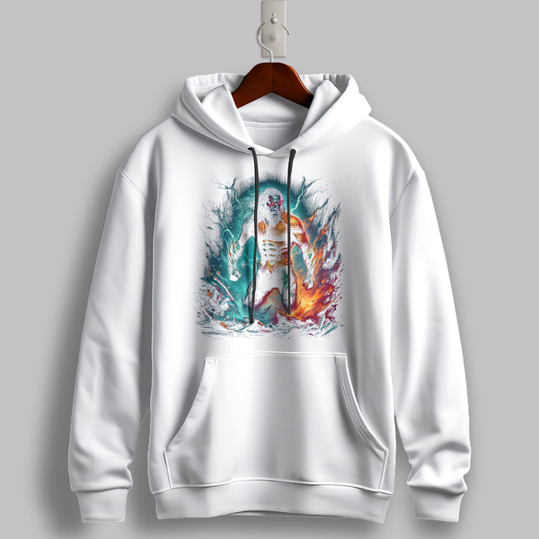 "Abyssal Guardian" Graphic Hoodie