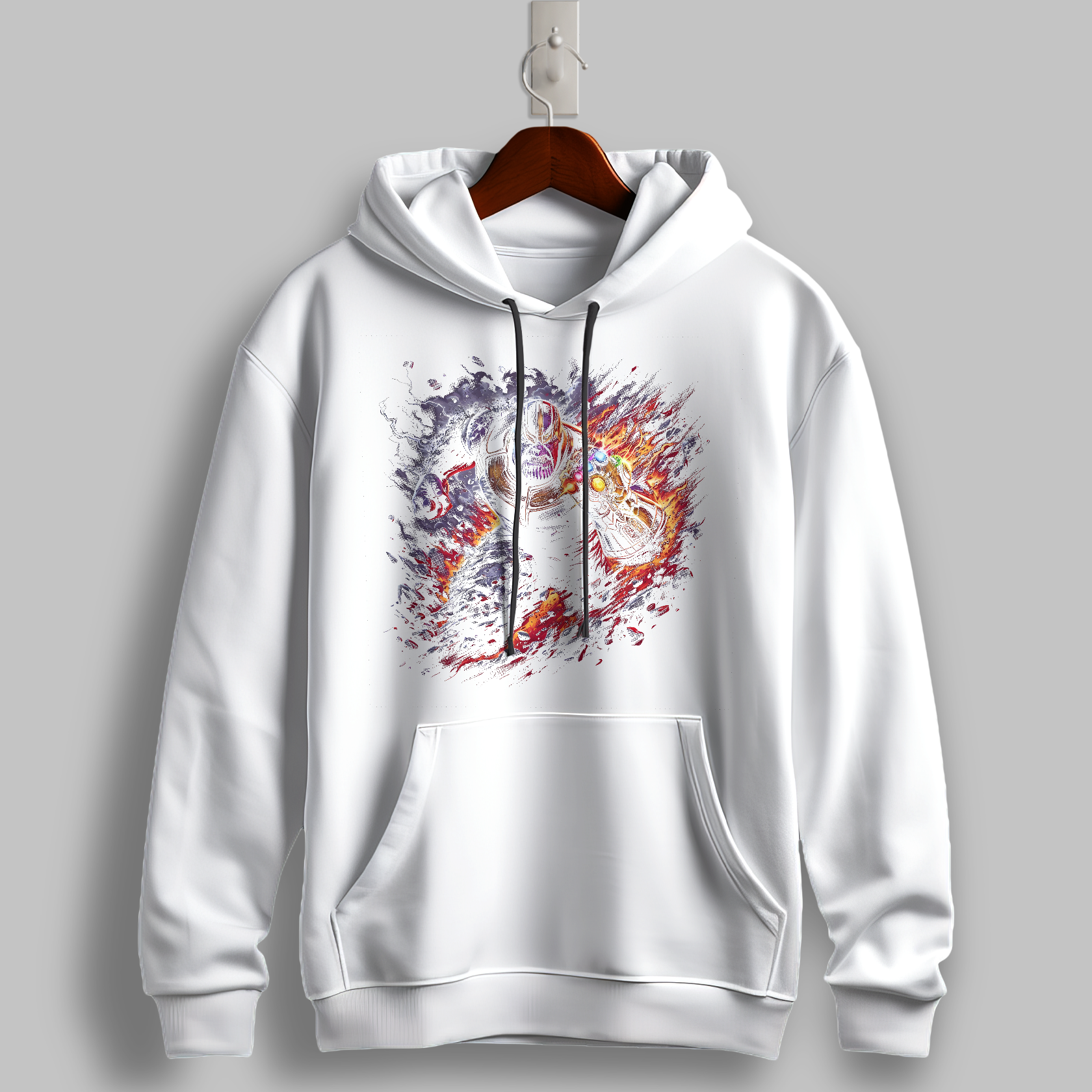 "Celestial Warrior" Graphic Hoodie