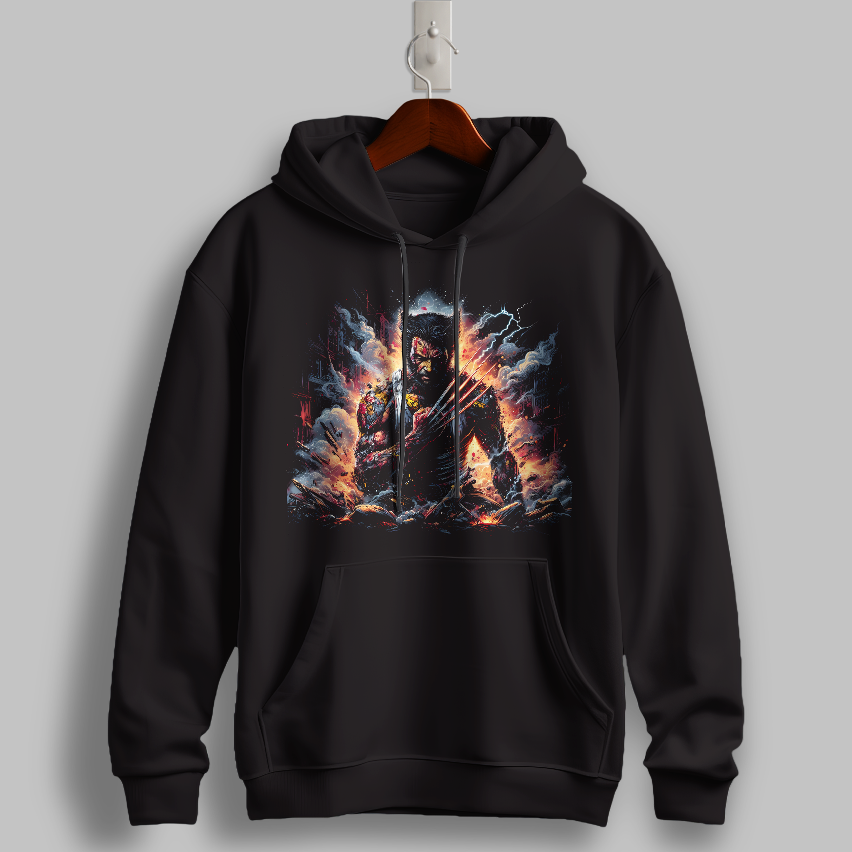 "Storm bringer" Graphic Hoodie
