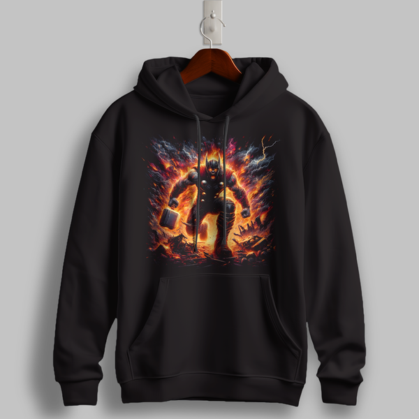 "Infernal Conqueror" Graphic Hoodie
