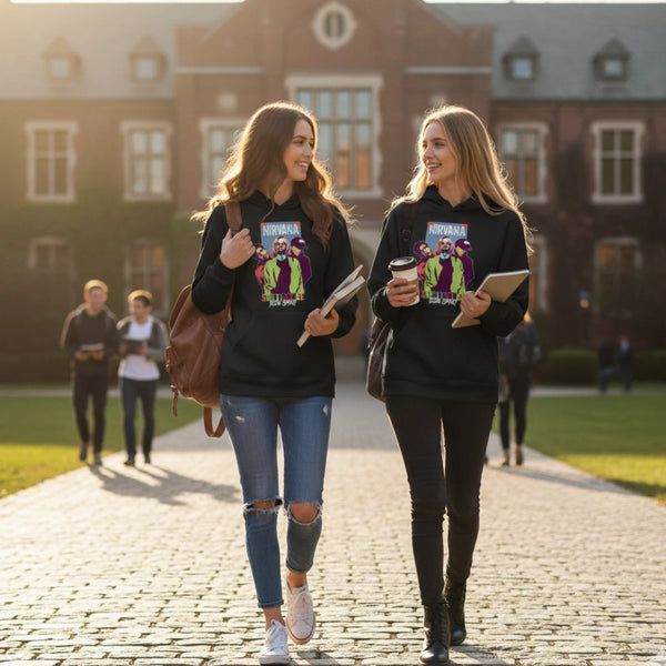 Spirit Pop Art Black Hoodie