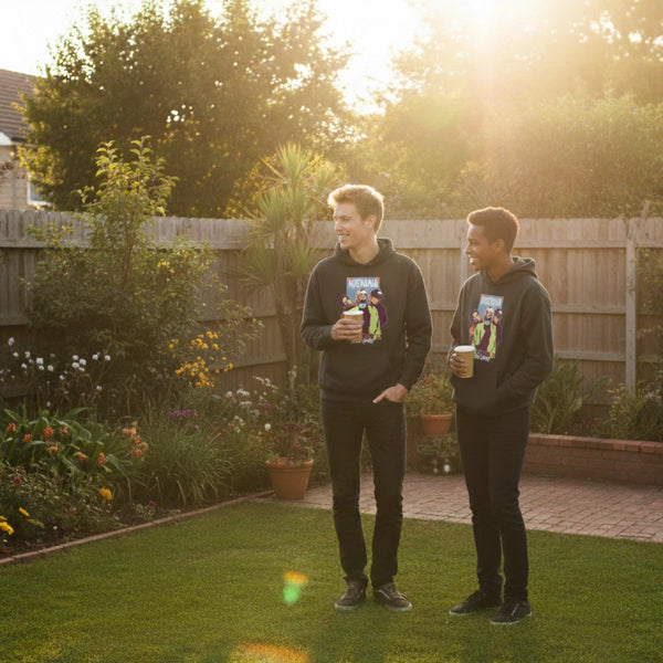 Spirit Pop Art Black Hoodie