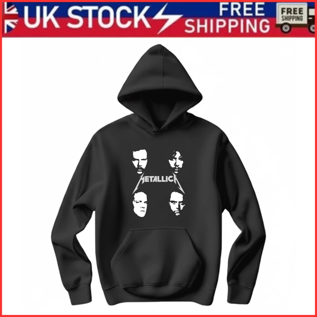 Metallica Band Members Black Hoodie