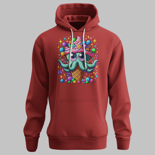 Ice Cream Octopus Hoodie