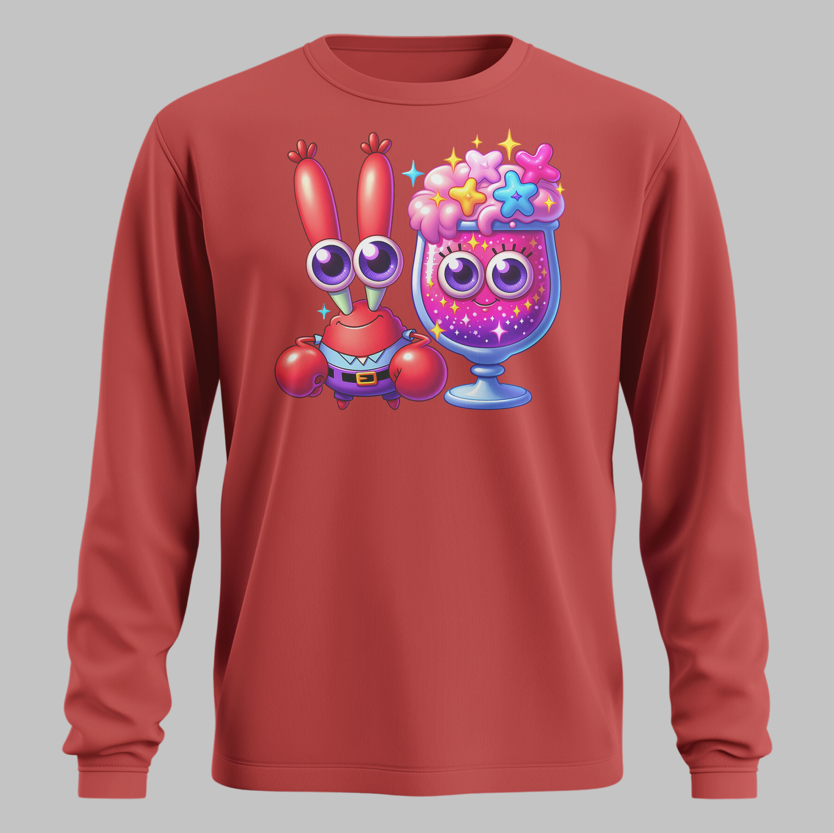 Cosmic Crab Long Sleeve Tee