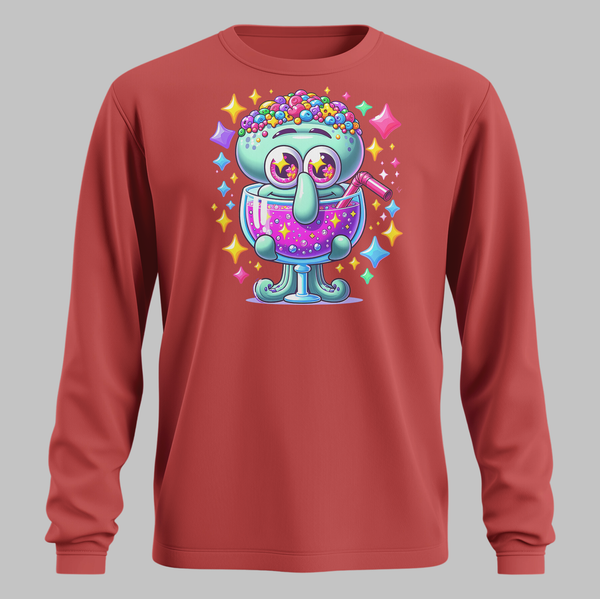 Sparkly Squid Long Sleeve Tee