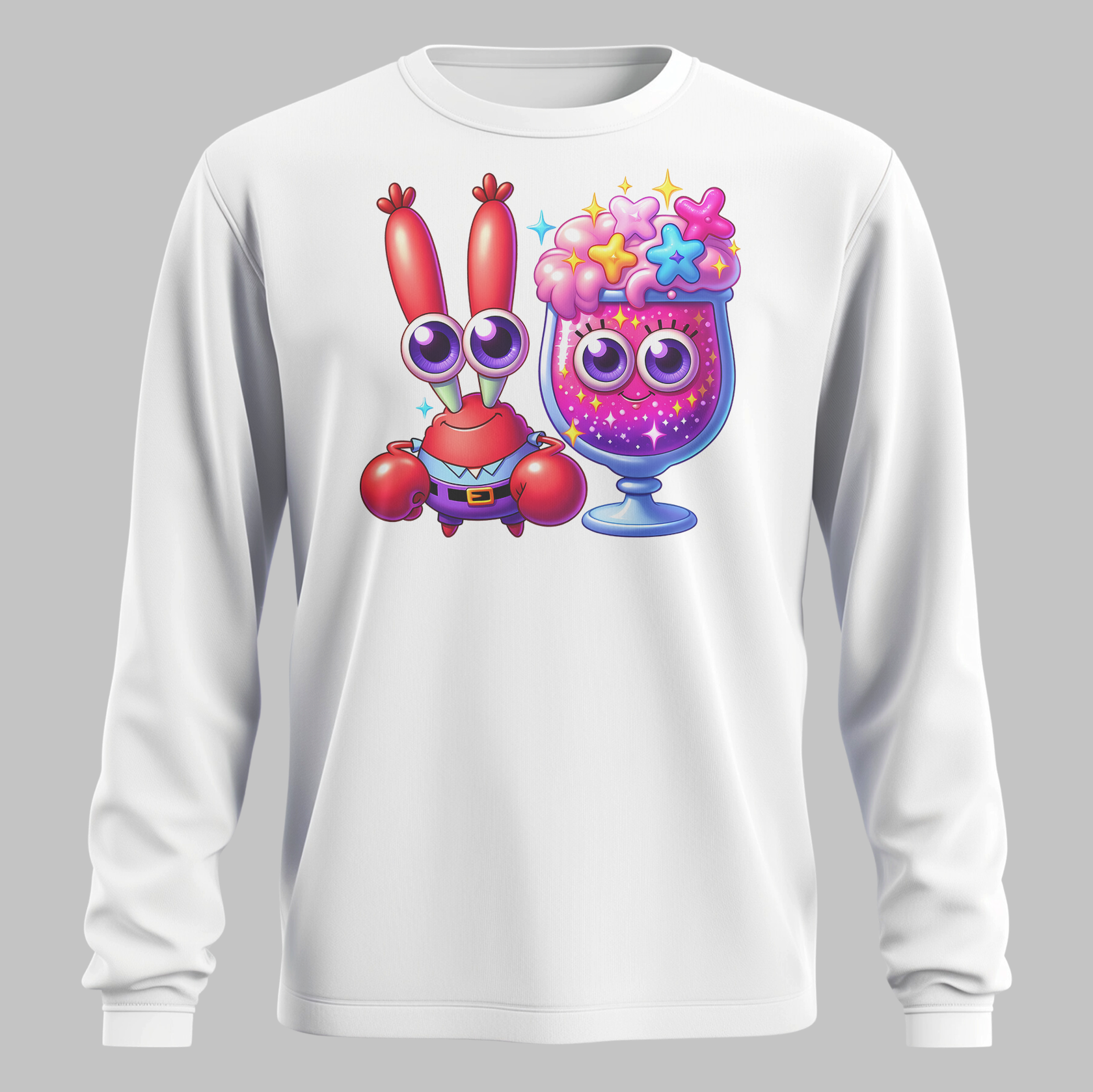Cosmic Crab Long Sleeve Tee