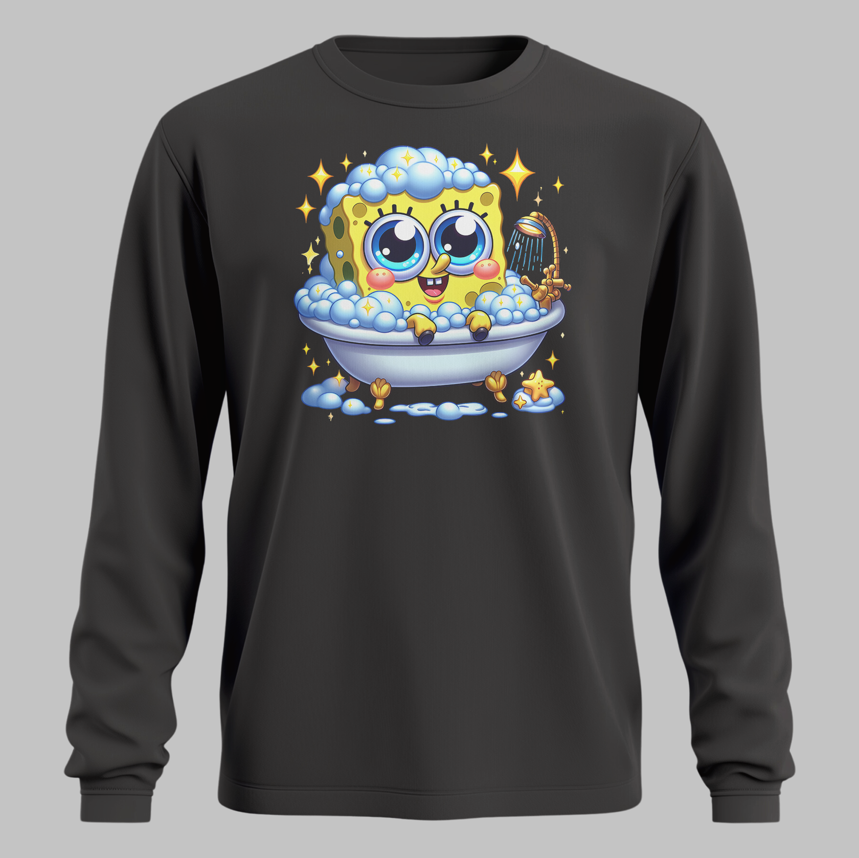 Bubble Bliss Black Sweatshirt