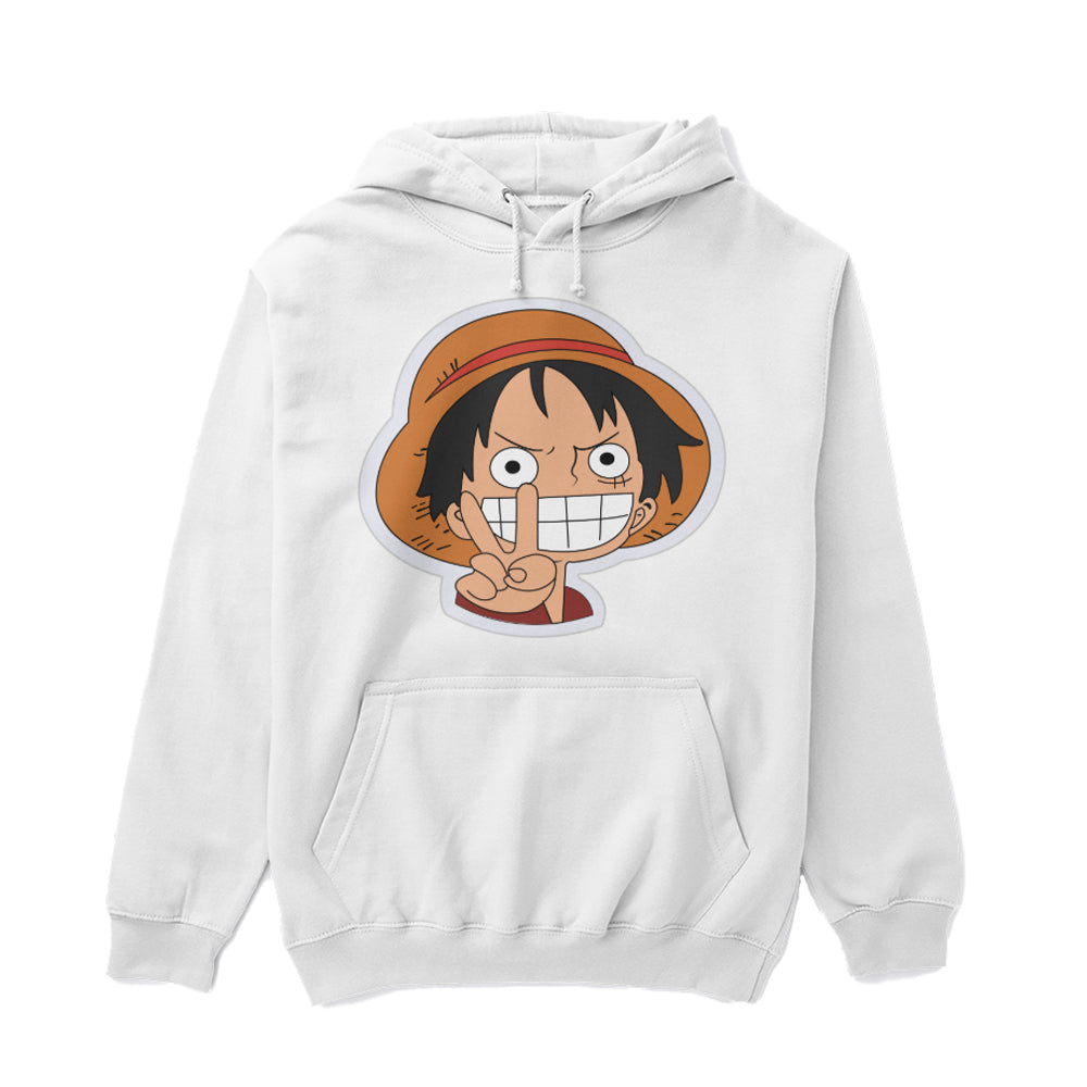 Smiling Luffy Peace Sign