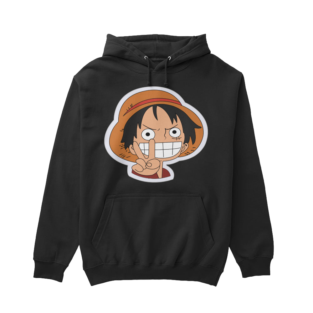 Smiling Luffy Peace Sign